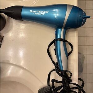 BaBylissPRO Nano Titanium Hair Dryer - Blue